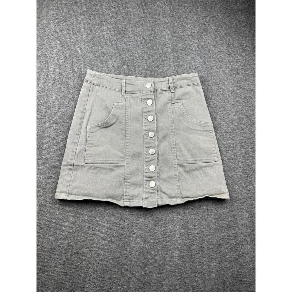 Altard State Women’s Gray Denim‎ Skirt Size Medium